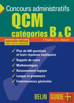 Bertrand.pt - Concours Administratifs, Qcm ; Categories B Et C (Edition 2006)