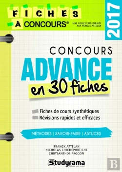Bertrand.pt - Concours Advance En 30 Fiches 2017