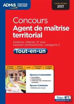 Bertrand.pt - Concours Agent De Maitrise Territorial Cat C Tout En Un 2017