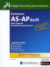 Concours Aide-Soignant Auxiliaire De Puericulture  Epreuves Ecrites N14 (Int Ecoles Paramedicales)