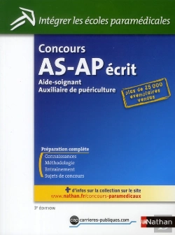 Bertrand.pt - Concours Aide-Soignant Auxiliaire De Puericulture  Epreuves Ecrites N14 (Int Ecoles Paramedicales)