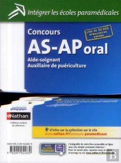 Bertrand.pt - Concours Aide-Soignant Auxiliaire De Puericulture Oral N 15 (Int Les Ecoles Paramedicales) 2013