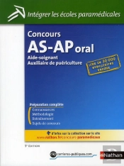 Concours Aide-Soignant Auxiliaire De Puericulture  Oral N15 (Integrer Les Ecoles Paramedicales) 2012