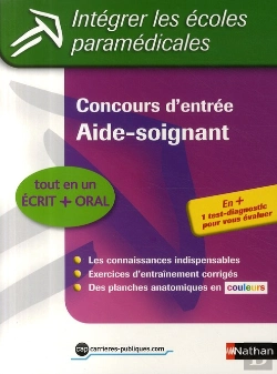 Bertrand.pt - Concours Aide-Soignant ; Épreuves Écrites Et Orales (Édition 2009)