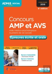 Concours Amp Et Avs Epreuves Ecrites Et Orales 2016 6e Edt