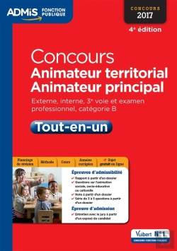 Bertrand.pt - Concours Animateur Territorial Et Animateur Principal Cat B Tt En Un 4e Edt