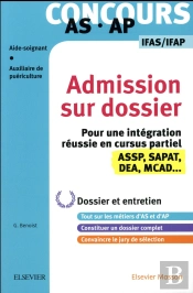Concours As/Ap - Admission Sur Dossier - Special Bac Assp Et Sapat