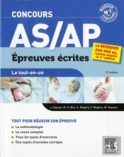 Concours As/Ap Epreuve Ecrite 11eme Ed.