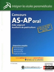 Concours As-Ap Oral ; Aide-Soignant, Auxiliaire De Puériculture