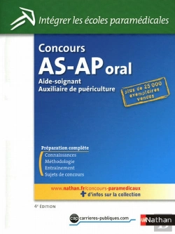 Bertrand.pt - Concours As-Ap Oral ; Aide-Soignant, Auxiliaire De Puériculture