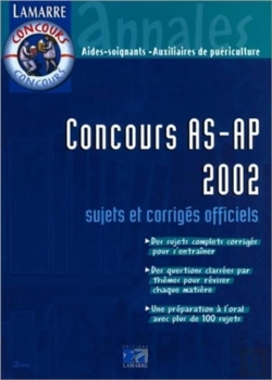 Bertrand.pt - Concours As-Ap ; Sujets Et Corriges Officiels ; Edition 2002