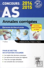 Concours As ; Épreuves Écrites Et Orale (8e Édition)
