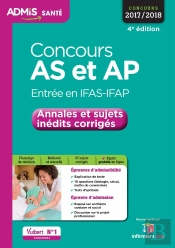 Concours As Et Ap Entree En Ifas Ifap Annales Et Sujets Inedits Corriges 4edt