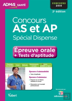 Bertrand.pt - Concours As Et Ap ; Épreuve Orale + Tests ; Spécial Dispense ; Concours 2015