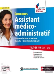Concours Assistant Medico-Administratif - Categorie B - N 24 - Integrer La Fonction Publique - 2017