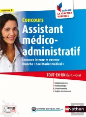 Concours Assistant Medico-Administratif Categorie B Numero 24 Integrer La Fonction Publique 2016
