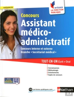 Bertrand.pt - Concours Assistant Medico-Administratif N24 Categorie B (Integrer La Fonction Publique) 2015
