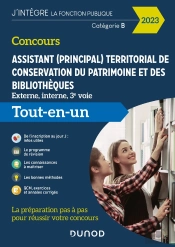 Concours Assistant (Principal) Territorial De Conservation Du Patrimoine Et Des Bibliotheques - 2023