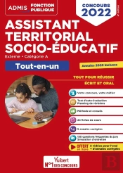 Concours Assistant Territorial Socio-Educatif - Categorie A - Tout-En-Un - Concours 2022