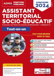 Concours Assistant Territorial Socio-Educatif - Categorie A - Tout-En-Un - Concours Externe Et Exame