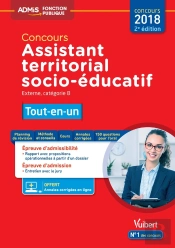 Concours Assistant Territorial Socio-Éducatif ; Externe, Catégorie B ; Tout-En-Un (Concours 2018/2019)