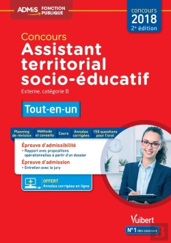 Bertrand.pt - Concours Assistant Territorial Socio-Éducatif ; Externe, Catégorie B ; Tout-En-Un (Concours 2018/2019)