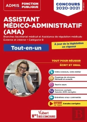 Concours Assitant Medico-Administratif - Tout-En-Un - Categorie B