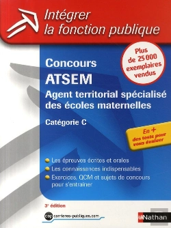 Bertrand.pt - Concours Atsem ; Agent Territorial Spécialisé Des Écoles Maternelles ; Catégorie C (Édition 2009)