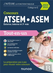Concours Atsem Asem  - 2024-2025 : Externe, Interne Et 3e Voie - Tout-En-Un