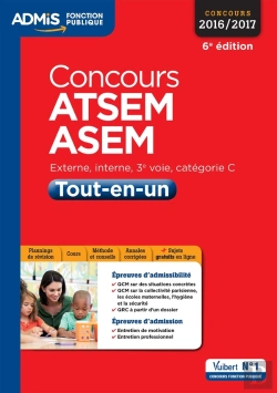 Bertrand.pt - Concours Atsem Asem Cat C Tout En Un 6e Edt 2016 2017