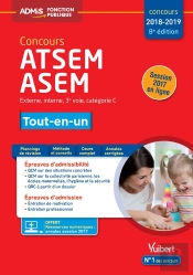 Concours Atsem, Asem ; Externe, Interne, 3e Voie, Catégorie C ; Tout-En-Un (Concours 2018/2019)