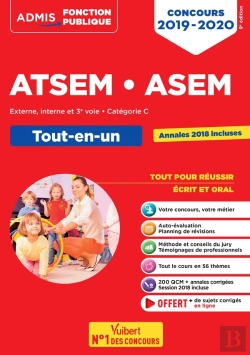 Bertrand.pt - Concours Atsem, Asem ; Externe, Interne, 3e Voie, Catégorie C ; Tout-En-Un (Concours 2019/2020)