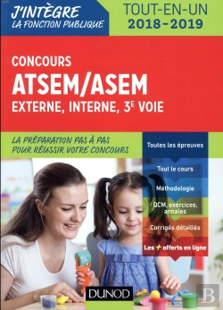 Bertrand.pt - Concours Atsem/Asem ; Interne Et 3e Voie, Ville De Paris (Édition 2018/2019)