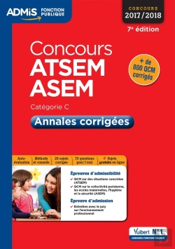 Bertrand.pt - Concours Atsem Et Asem Cat C Annales Corrigees 7e Edt