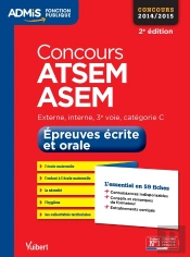 Concours Atsem Et Asem ; Catégorie C ; Épreuves Écrites Et Orales