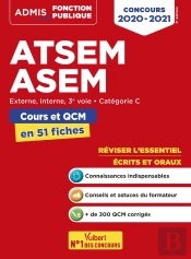 Concours Atsem Et Asem - Categorie C - Fiches Et Qcm - Le Concours En Fiches