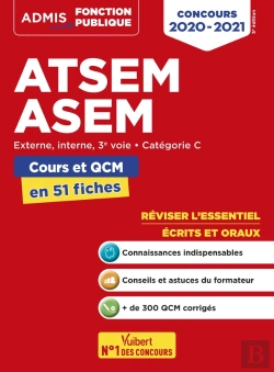 Bertrand.pt - Concours Atsem Et Asem - Categorie C - Fiches Et Qcm - Le Concours En Fiches