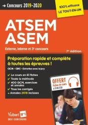 Concours Atsem Et Asem - Categorie C - Preparation Complete Et Rapide A Toutes