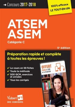 Bertrand.pt - Concours Atsem Et Asem Categorie C Preparation Complete Et Rapide Epreuv 5edt