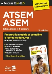 Concours Atsem Et Asem : Catégorie C ; Préparation Rapide Et Complète À Toutes Les Épreuves -; Tout Le Cours En Audio : Agent (Territorial) Spécialisé Des Écoles Maternelles ; Concours Externe, Inter