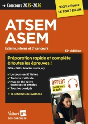 Concours Atsem Et Asem - Catégorie C - Préparation Rapide Et Complète À Toutes Les Épreuves - Tout Le Cours En Audio : Agent (Territorial) Spécialisé Des Écoles Maternelles - Concours Externe, Intern