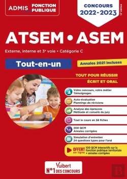 Bertrand.pt - Concours Atsem Et Asem - Categorie C - Tout-En-Un - Agent (Territorial) Specialise Des Ecoles Matern