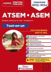 Concours Atsem Et Asem - Categorie C - Tout-En-Un - Agent (Territorial) Specialise Des Ecoles Matern