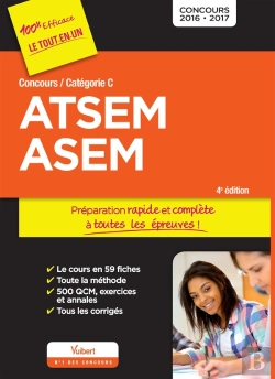 Bertrand.pt - Concours Atsem Et Asem Preparation Complete Et Rapide Toutes Les Epreuves 4edt