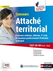 Concours Attache Territorial Categoie A (Integrer  La Fonction Publique) N40 2015