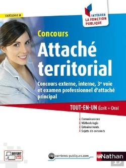 Bertrand.pt - Concours Attache Territorial Categoie A (Integrer  La Fonction Publique) N40 2015