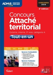 Concours Attaché Territorial ; Catégorie A 2014 (3e Édition)