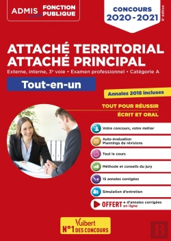 Bertrand.pt - Concours Attache Territorial - Categorie A - Tout-En-Un