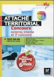 Concours Attache Territorial - Mon Planning En 6 Mois - Tout-En-Un Express - Visa N 1