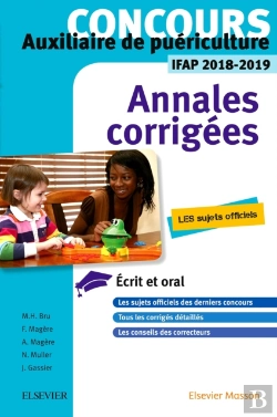 Bertrand.pt - Concours Auxiliaire De Puericulture - Annales Corrigees - Ifap 2018/2019